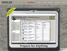 Tablet Screenshot of dralos.com